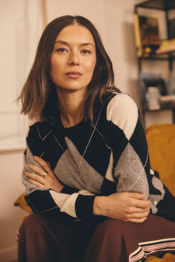 Henrietta Cashmere Sweater In Black