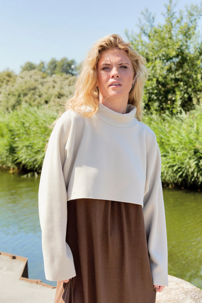 Henriette Steffensen Cropped Fleece Pullover Kit | 1372