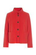 Henriette Steffensen Fleece Short Jacket Tomato | 7164