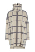 Henriette Steffensen High Neck Fleece Tunic Clan Print Kit | 1288P