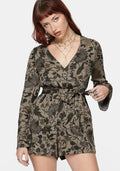Herla Bhatik Floral Print Playsuit