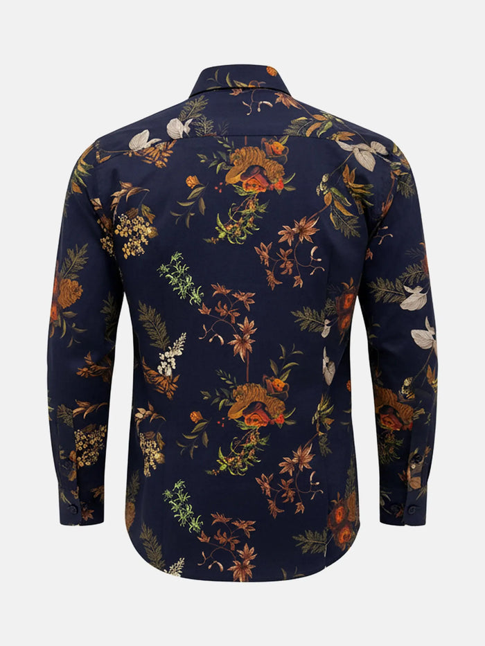 The Ayan Navy Shirt Wam Denim