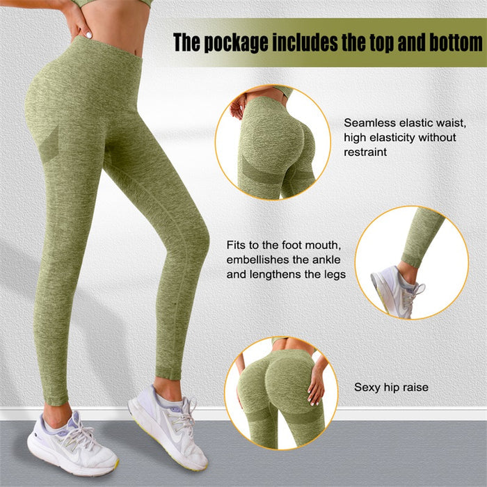 High Waist Scrunch Butt Lifter Leggings Fitness Yoga Pants for Waist Slimming