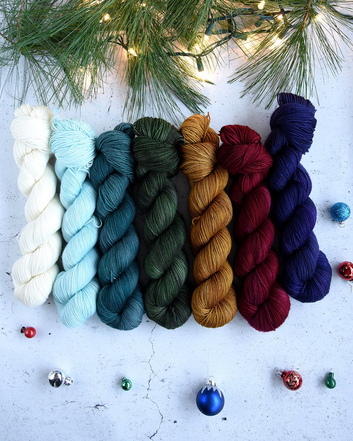 Destination Yarn Mini Skein Set Holiday 2025 - Tonal Colorways - MINI or HALF SKEIN SET