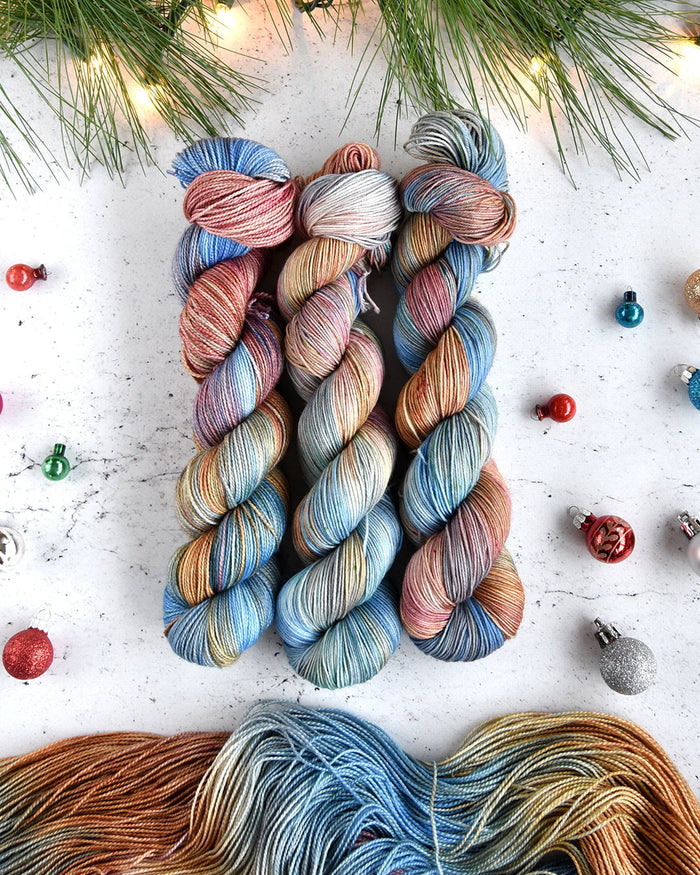 Destination Yarn Mini Skein Set Holiday 2025 Collection - New Colorways - MINI or HALF SKEIN SET