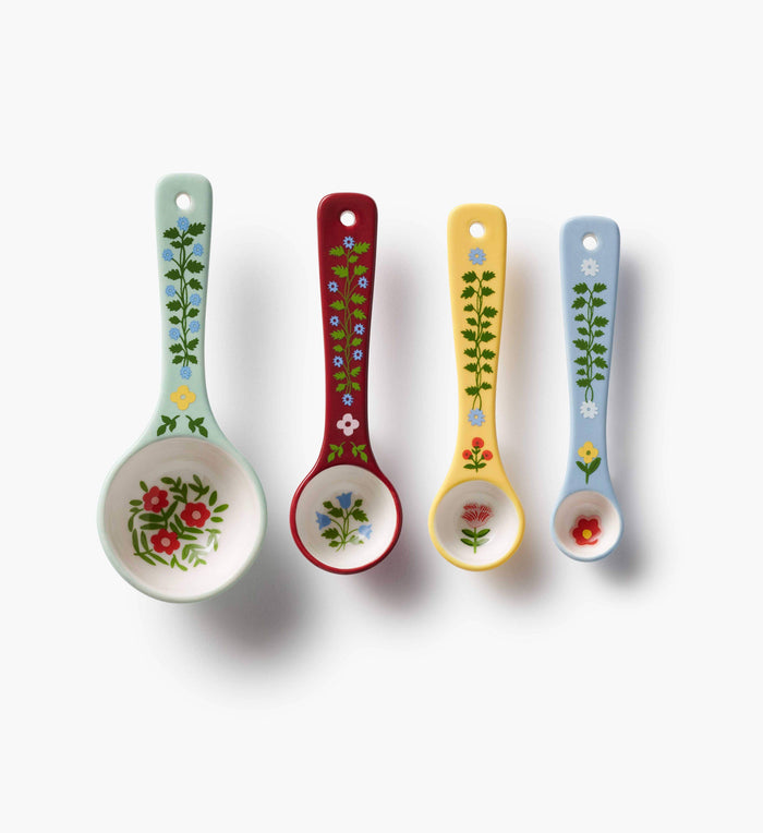Home Sweet Home Porcelain Measuring Spoons Rifle Paper Co.