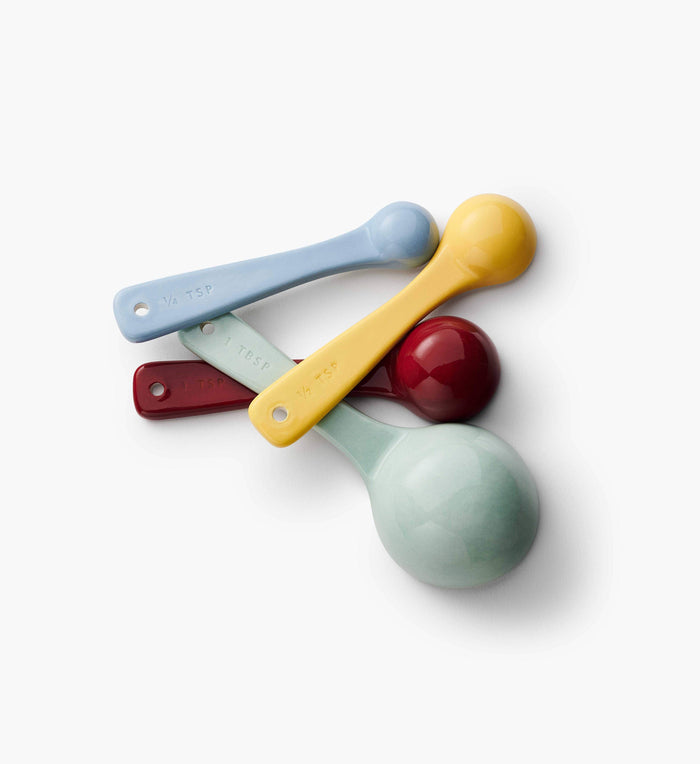Home Sweet Home Porcelain Measuring Spoons Rifle Paper Co.
