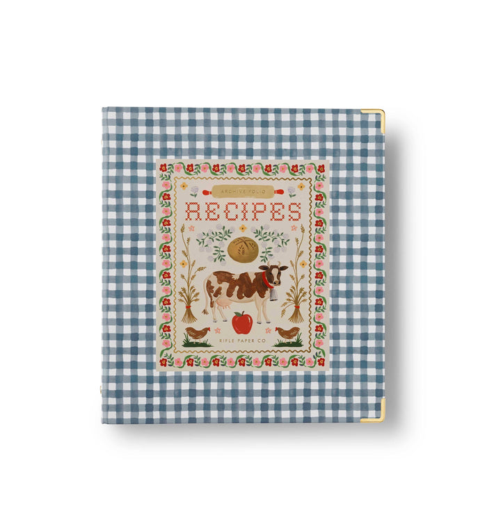 Home Sweet Home Recipe Binder Rifle Paper Co.