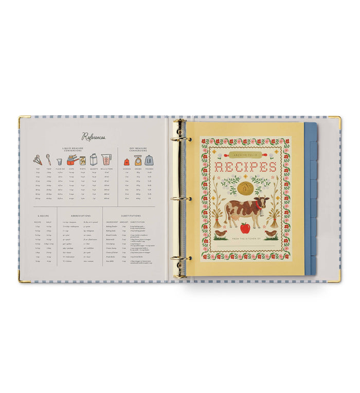 Home Sweet Home Recipe Binder Rifle Paper Co.