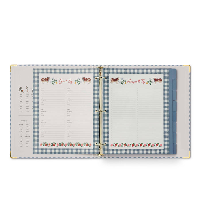 Home Sweet Home Recipe Binder Rifle Paper Co.