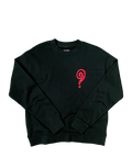 How Did I Get Here? | Black Crewneck