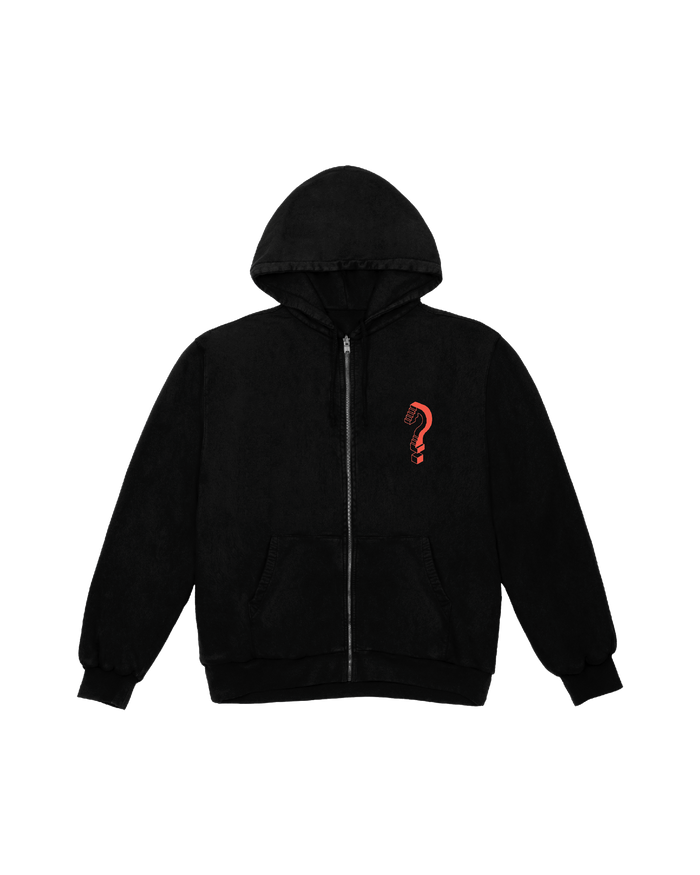 How Did We Get Here? North America Tour | Black Zip Hoodie