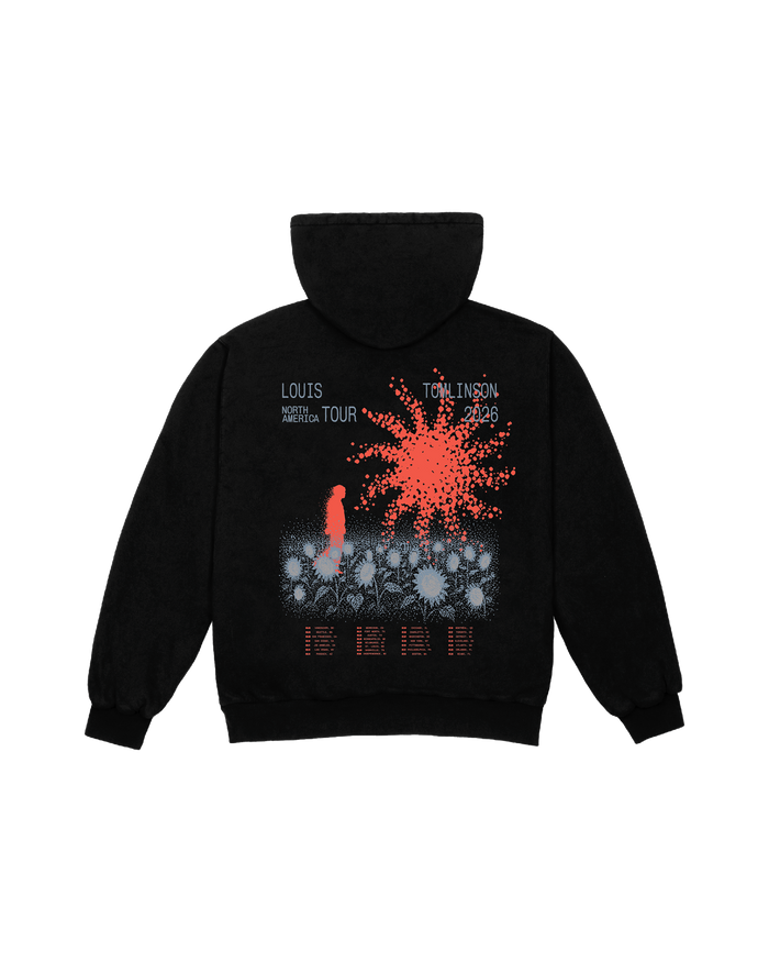 How Did We Get Here? North America Tour | Black Zip Hoodie