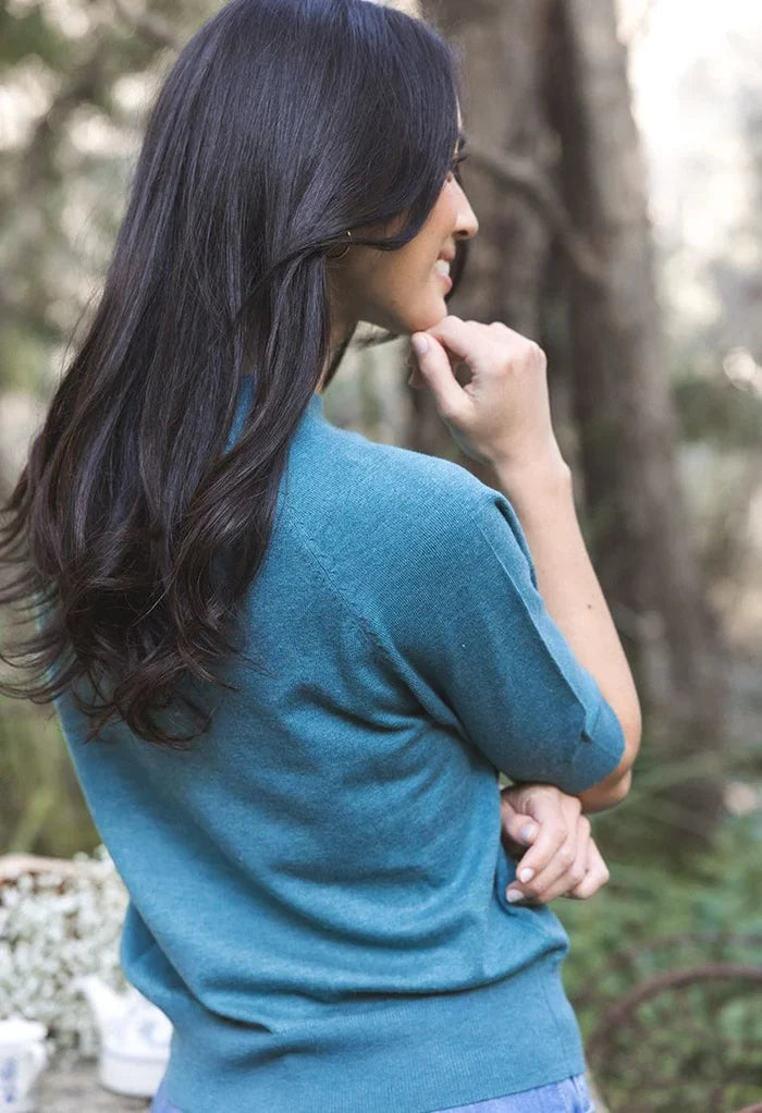 Humidity - Aurora Top - Turquoise - HW26307