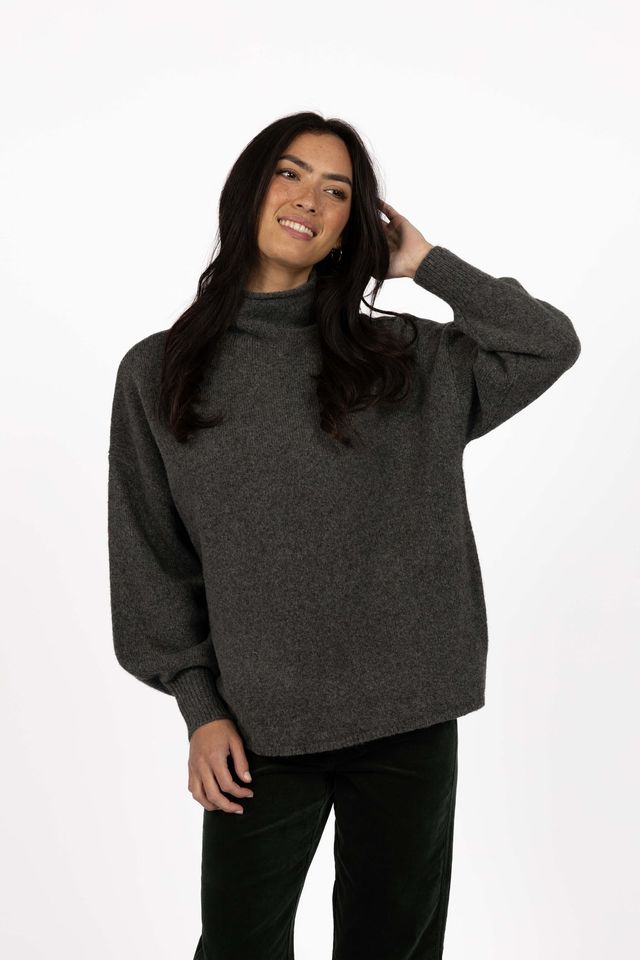 Humidity - Chantae Jumper - Charcoal - HW26323