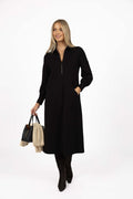 Humidity - Dune Midi Dress - Black - HW26102