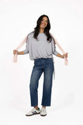 Humidity - Nina Top - Grey Marle - HW26603
