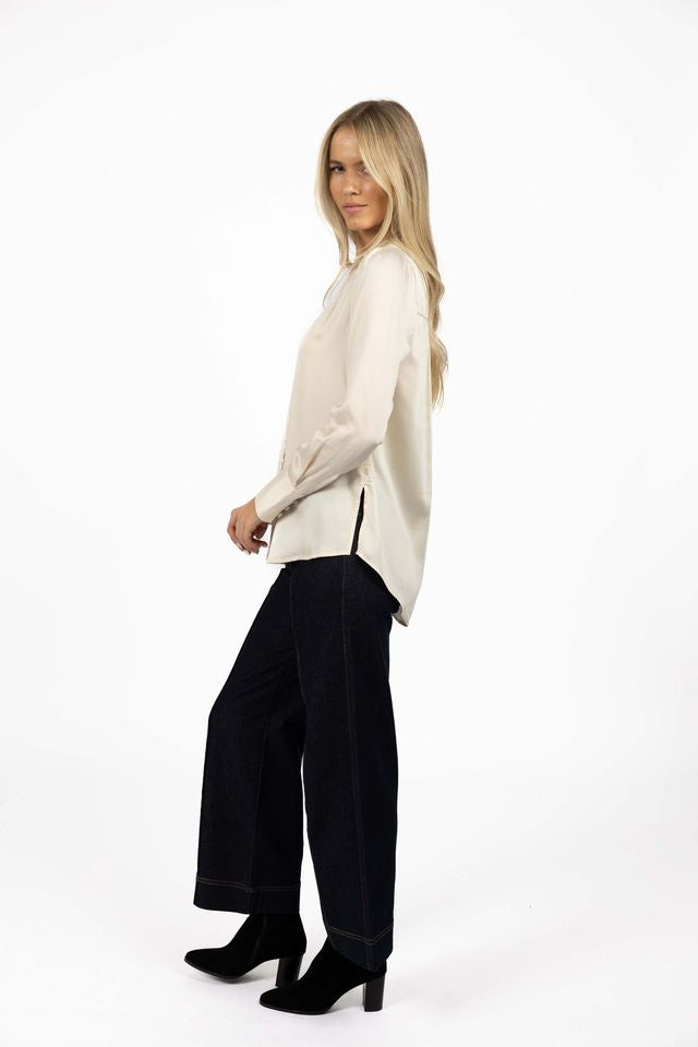 Humidity - Poppy Shirt - Cream - HW26151