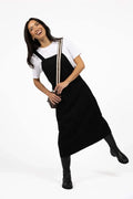 Humidity - T Shirt Pinafore - Black - HW26109