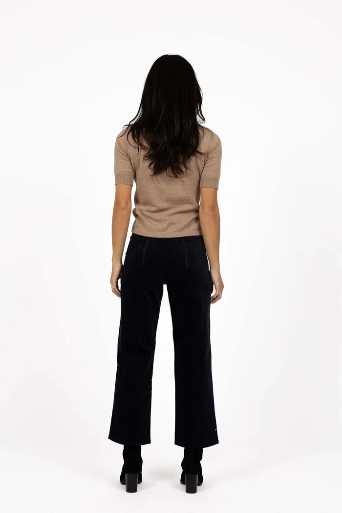 Humidity - Va Va Velour Pant - Black -HW26121