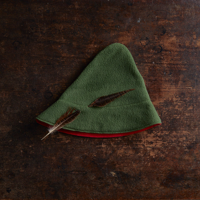 Hunters Hat - Green/Red