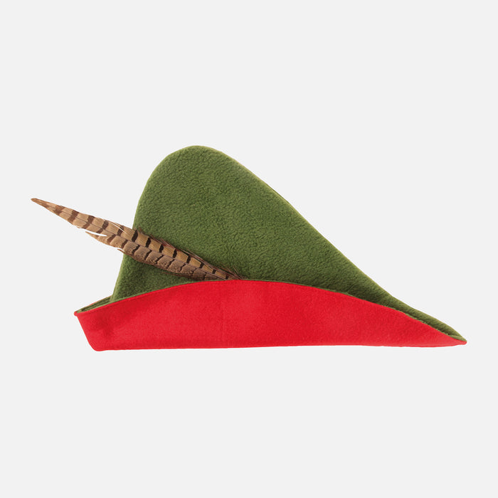 Hunters Hat - Green/Red