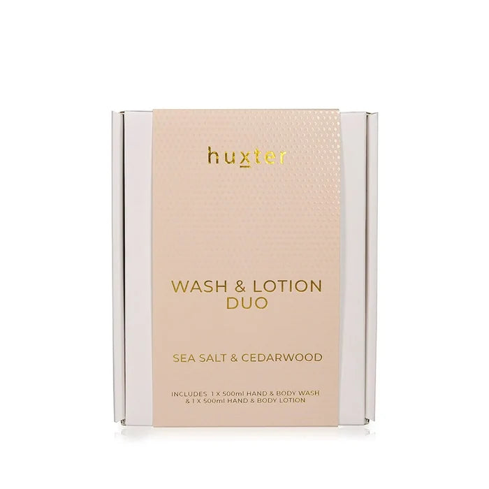 Huxter - Wash and Lotion Duo