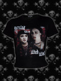 "i bite" baby tee