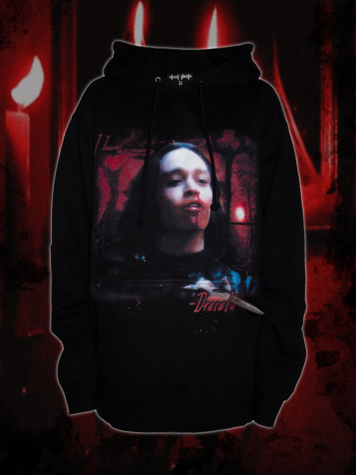 "i leave bite marks" pullover hoodie