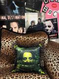 "i want to play a game" satin pillow