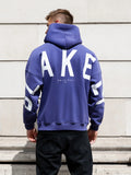 Idris Oversized Hoodie - Bold Purple
