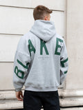 Idris Oversized Hoodie - Marl Grey