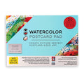 IHeartArt Watercolor Postcard Pad Bright Stripes