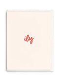 ILY Greeting Card