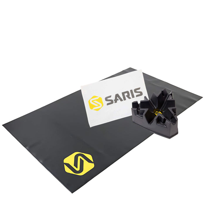 Saris Hitch Tite anti-wobble cam stabilizer — installed in hitch receiver