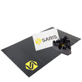 Saris Hitch Tite anti-wobble cam stabilizer — installed in hitch receiver