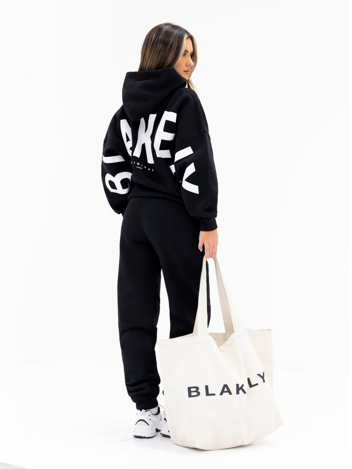 Isabel Cuffed Sweatpants - Black
