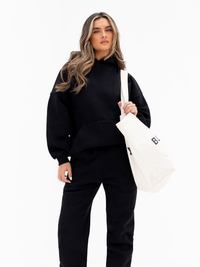 Isabel Cuffed Sweatpants - Black
