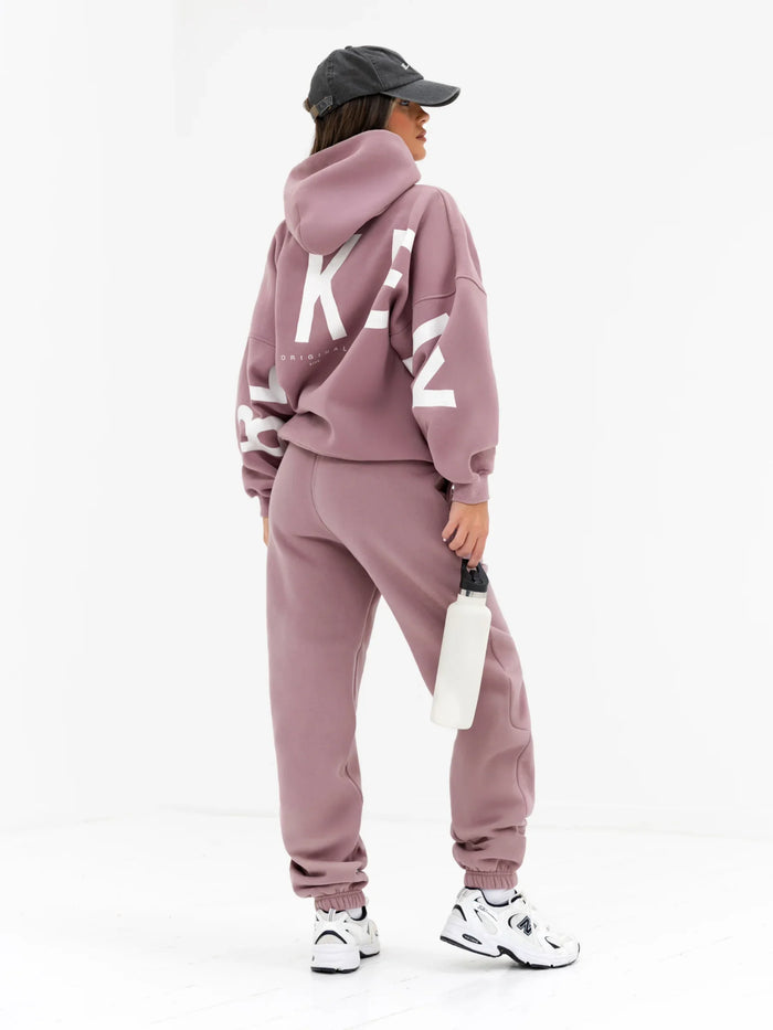 Isabel Cuffed Sweatpants - Dusty Pink