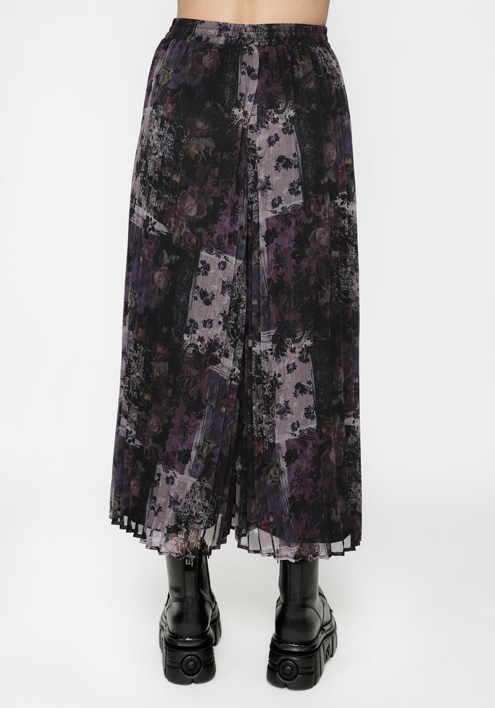 Iskra Mystic Floral Chiffon Culotte