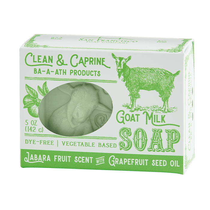 Jabara Goat Milk 5oz pressed bar soap San Francisco Soap / Man Bar Soap