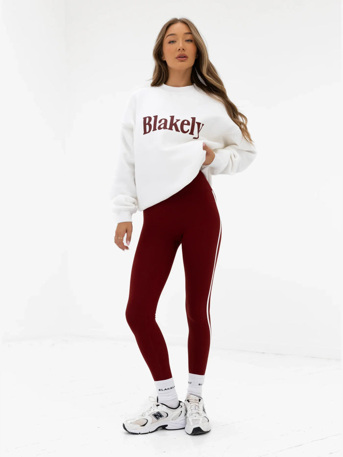 Jada Oversized Jumper - Flat White