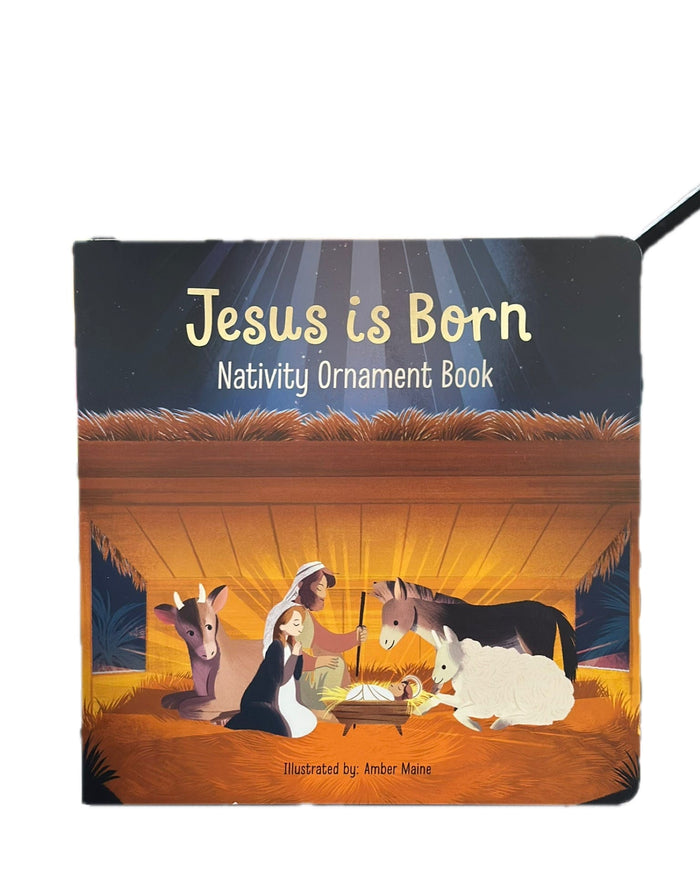 Jesus Is Born Ornament Book DaySpring Christmas Ornament