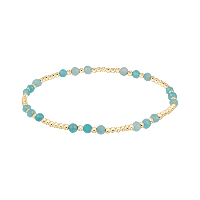 Joy Gem 3mm Bracelet - Amazonite e.newton Designs BRACELET