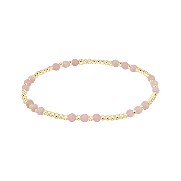 Joy Gem 3mm Bracelet - Pink Opal e.newton Designs BRACELET