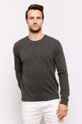 Alessandra Cashmere Sweater Jules Cashmere Sweater in Charcoal