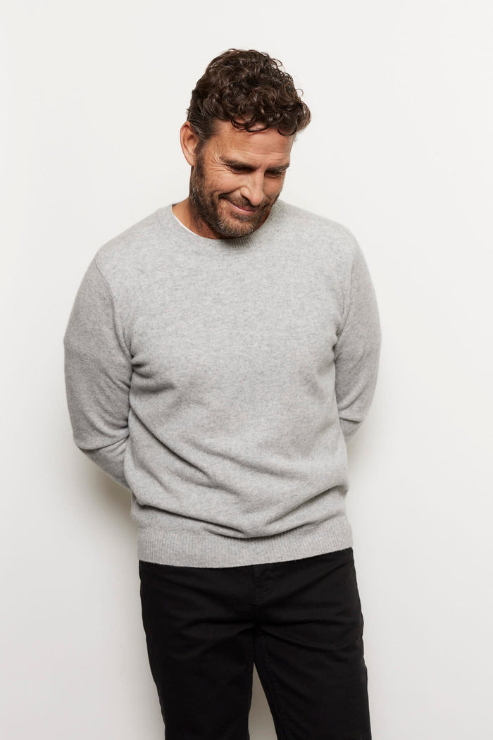 Alessandra Cashmere Sweater Jules Cashmere Sweater in Grey