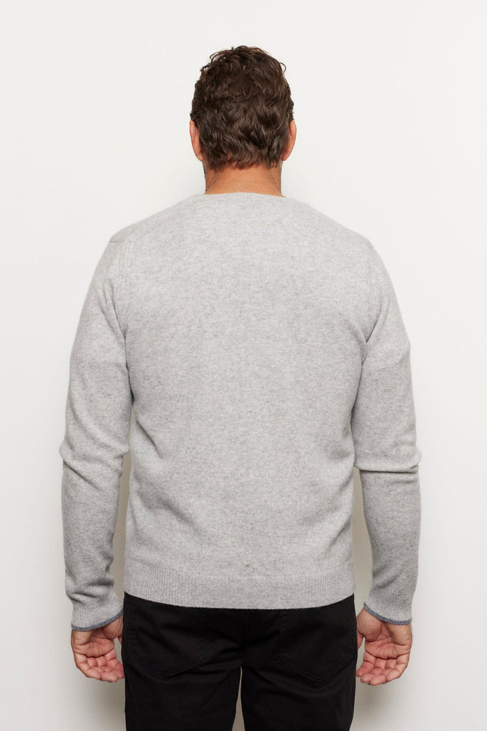 Alessandra Cashmere Sweater Jules Cashmere Sweater in Grey