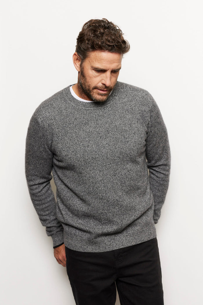 Alessandra Cashmere Sweater Jules Cashmere Sweater in Mottled