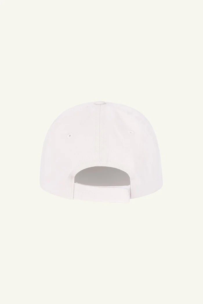Contrast Washed Ivory hat, Jumping Whale embroidered organic cotton unisex style